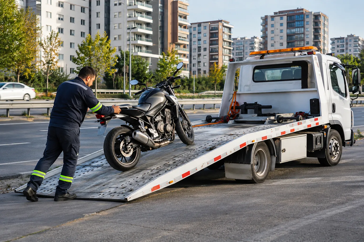 Motorsiklet Çekici hizmeti