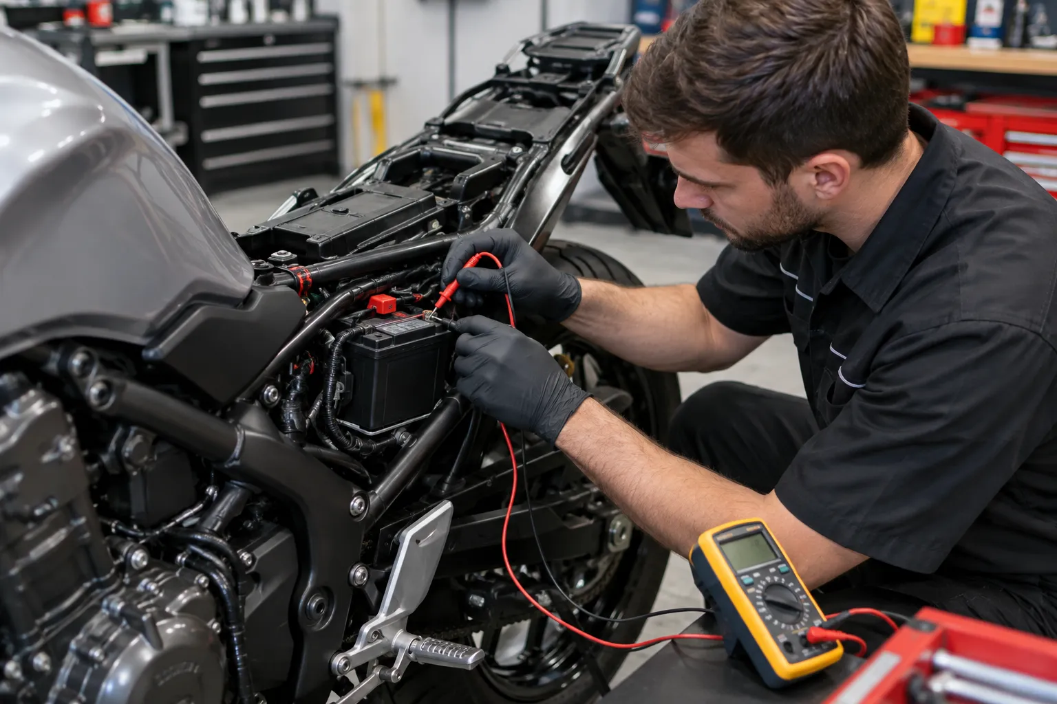 Motorsiklet Elektrik Arızaları hizmeti